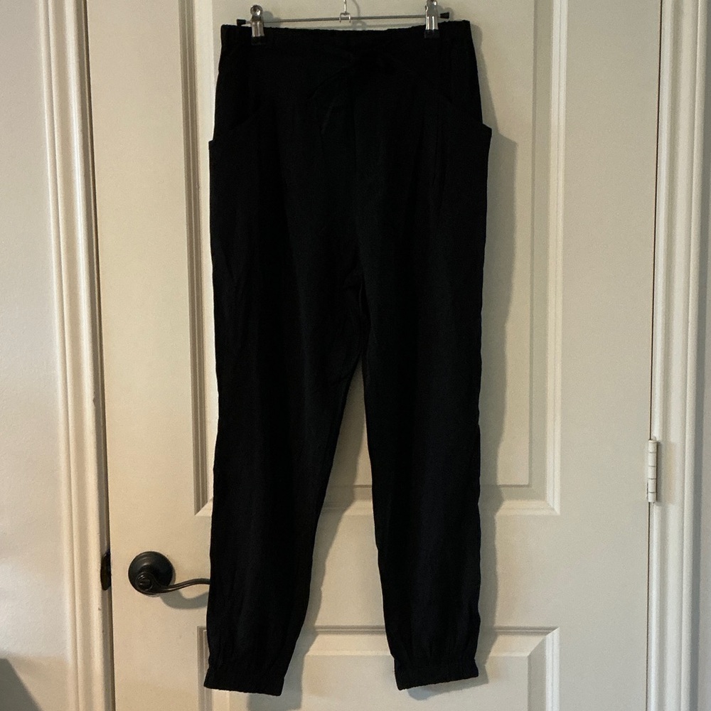 Elodie Women's Black Track Pants - Picture 1 of 5